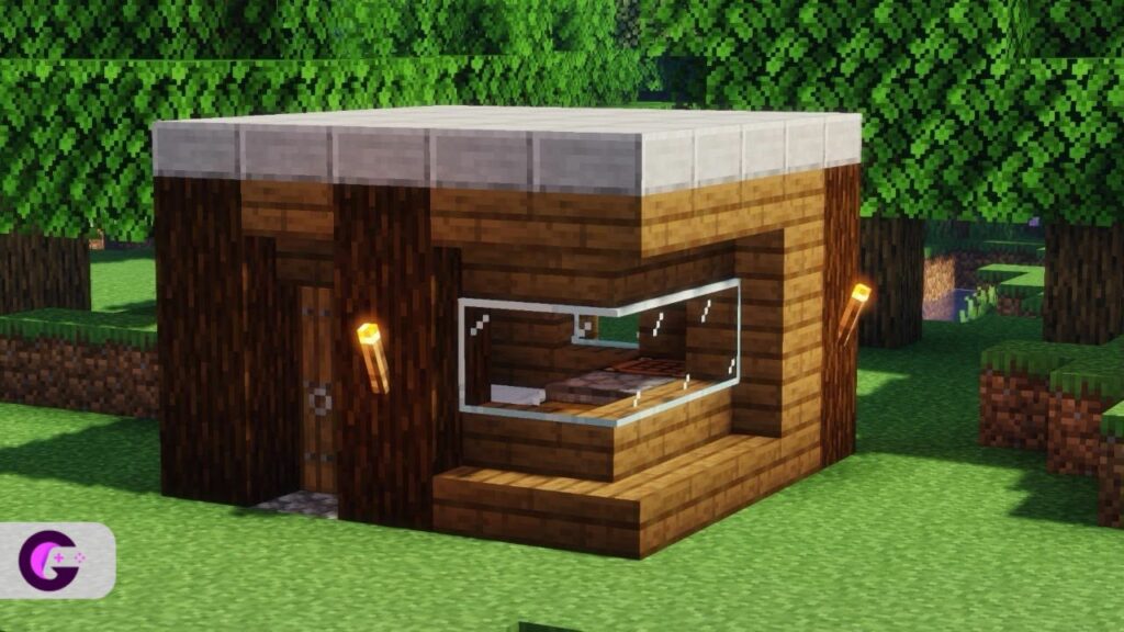 Compact house Minecraft