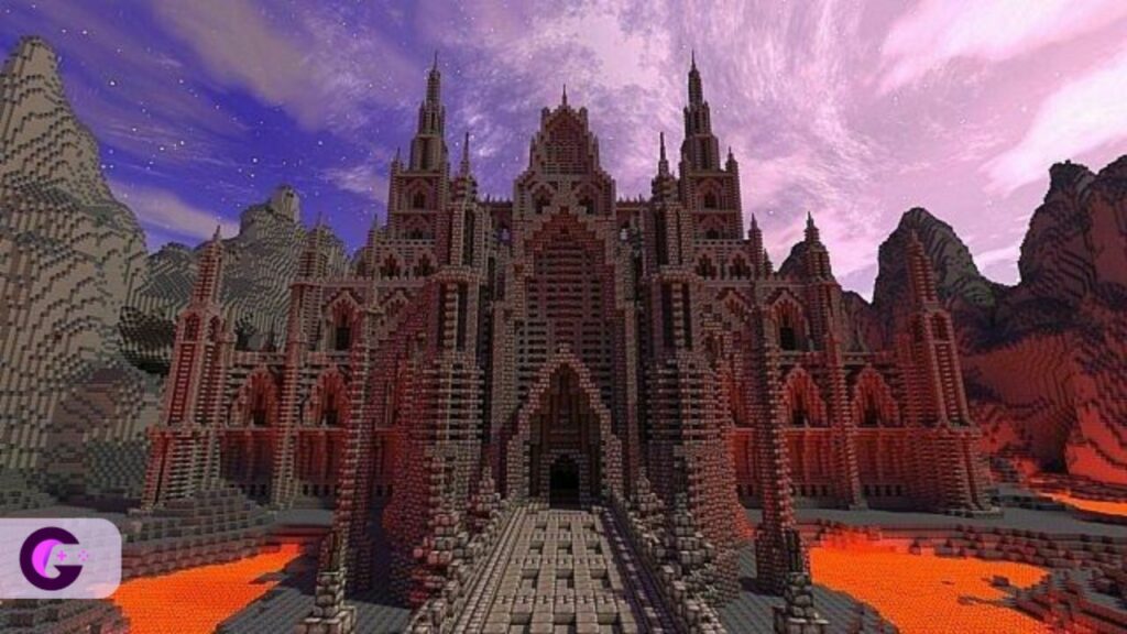 Dark castle Minecraft