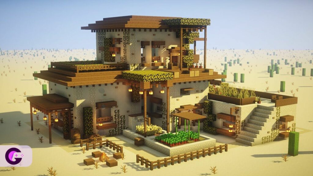 Desert House Minecraft