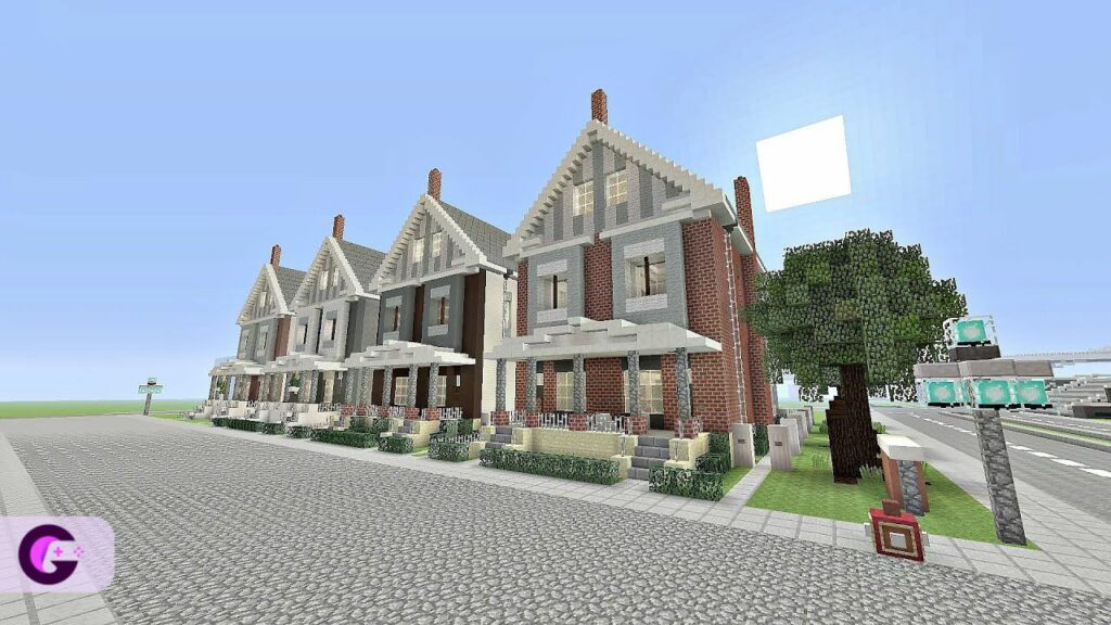 Duplex house Minecraft