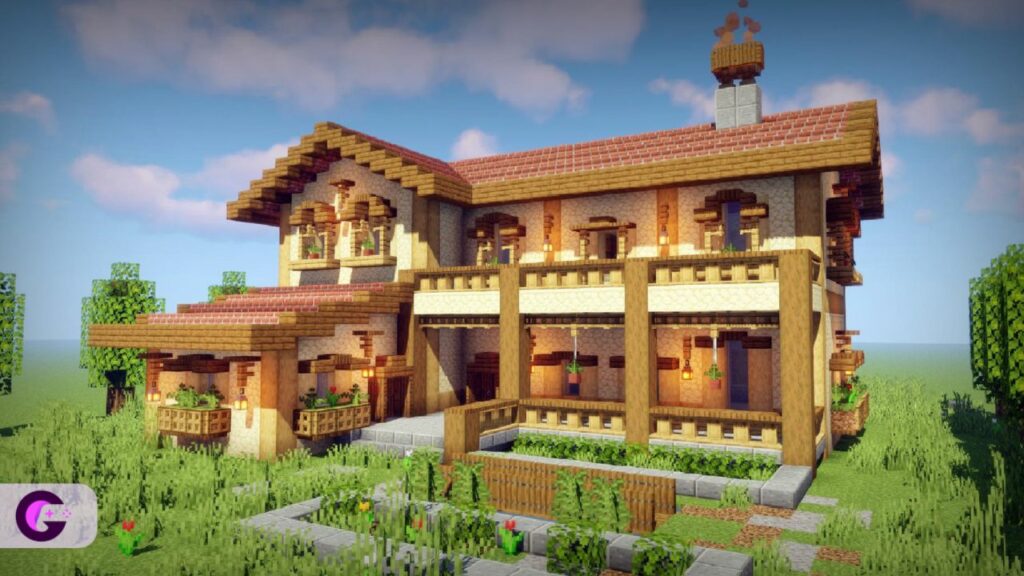 Garden villa Minecraft
