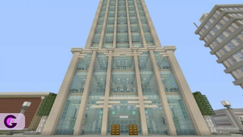 Glass tower Minecraft