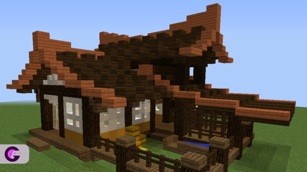 Japanese old hut Minecraft
