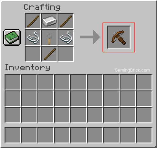 How-to-Make-a-crossbow-in-minecraft