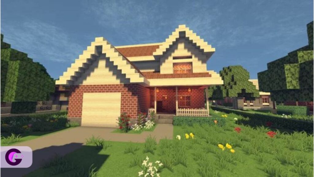 Minecraft House with garage