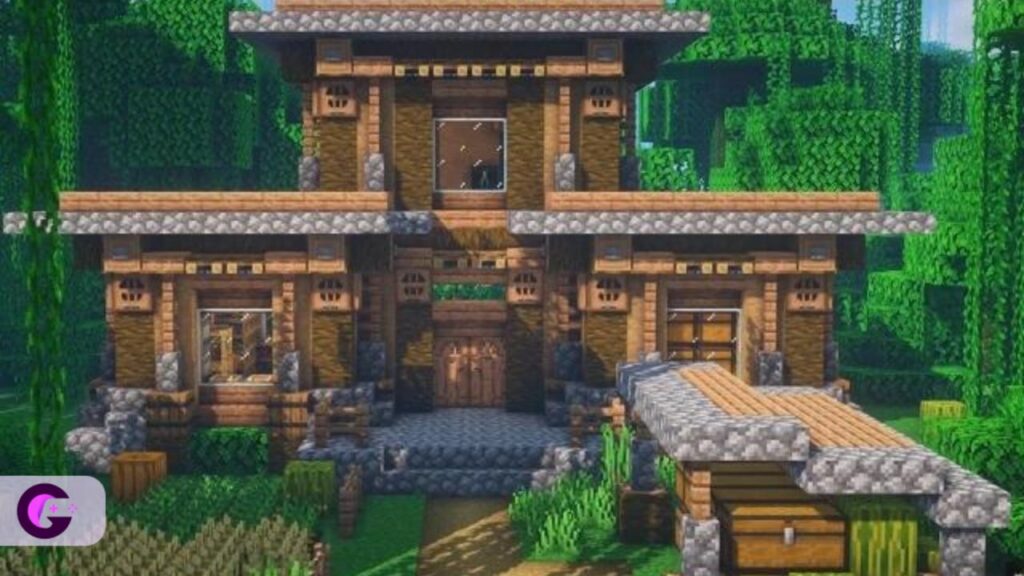 Villa in the forest Minecraft